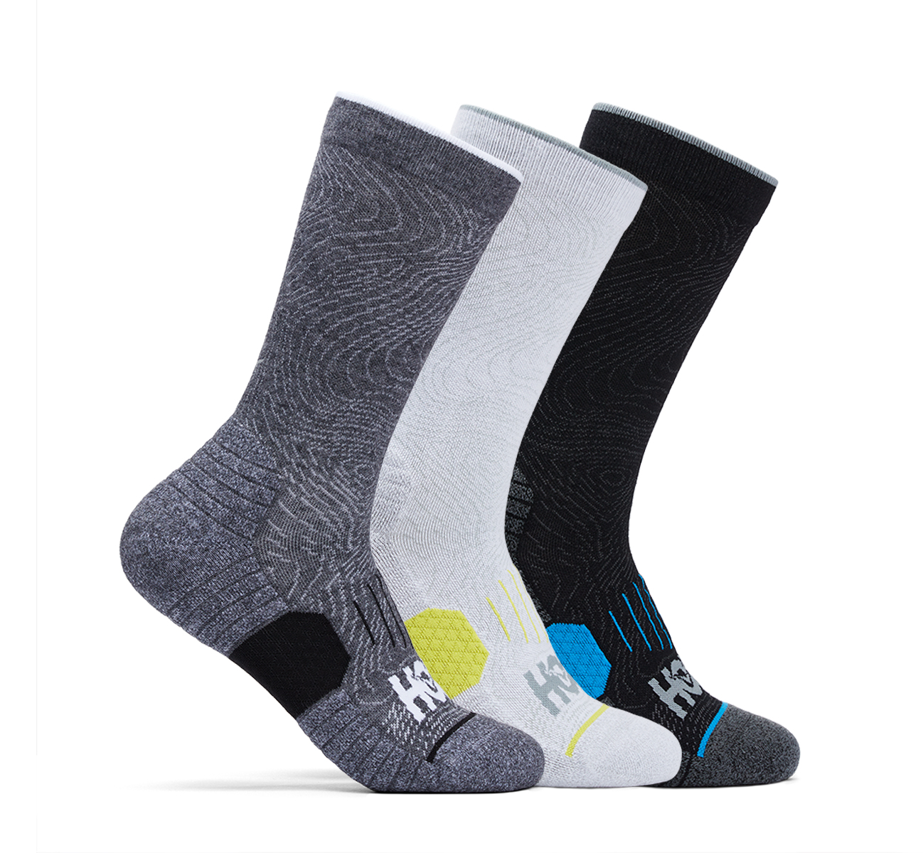 Hoka Crew Run Sock 3-Pack — foto 5